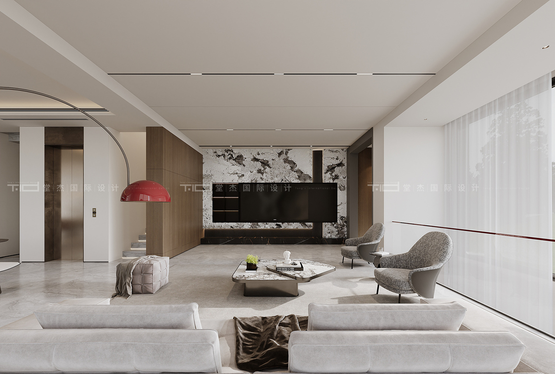 意式极简-绿城水岸-别墅-500平-装修效果图