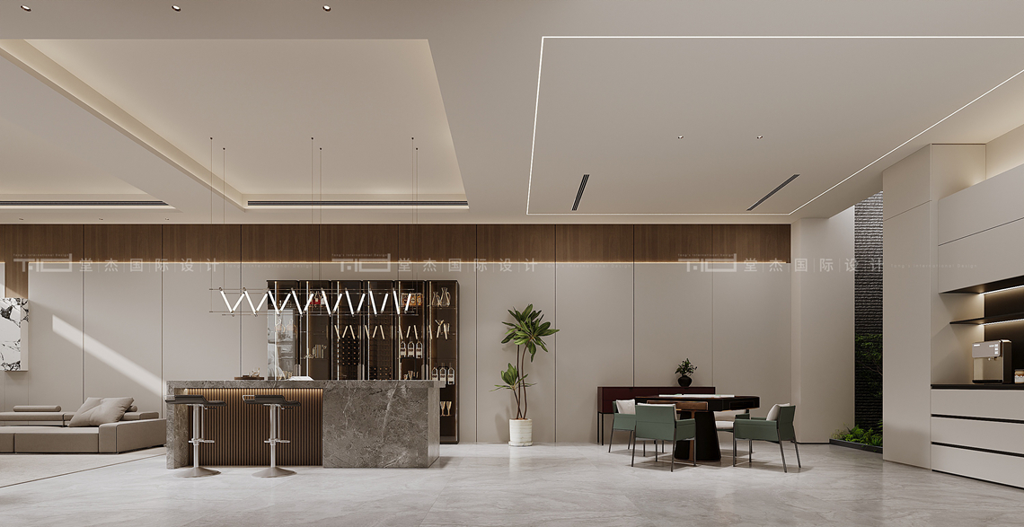 意式极简-绿城水岸-别墅-500平-装修效果图装修-别墅-极简