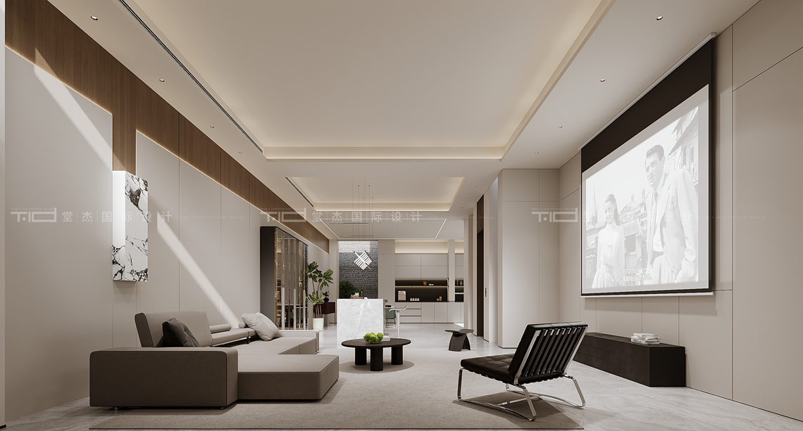 意式极简-绿城水岸-别墅-500平-装修效果图装修-别墅-极简