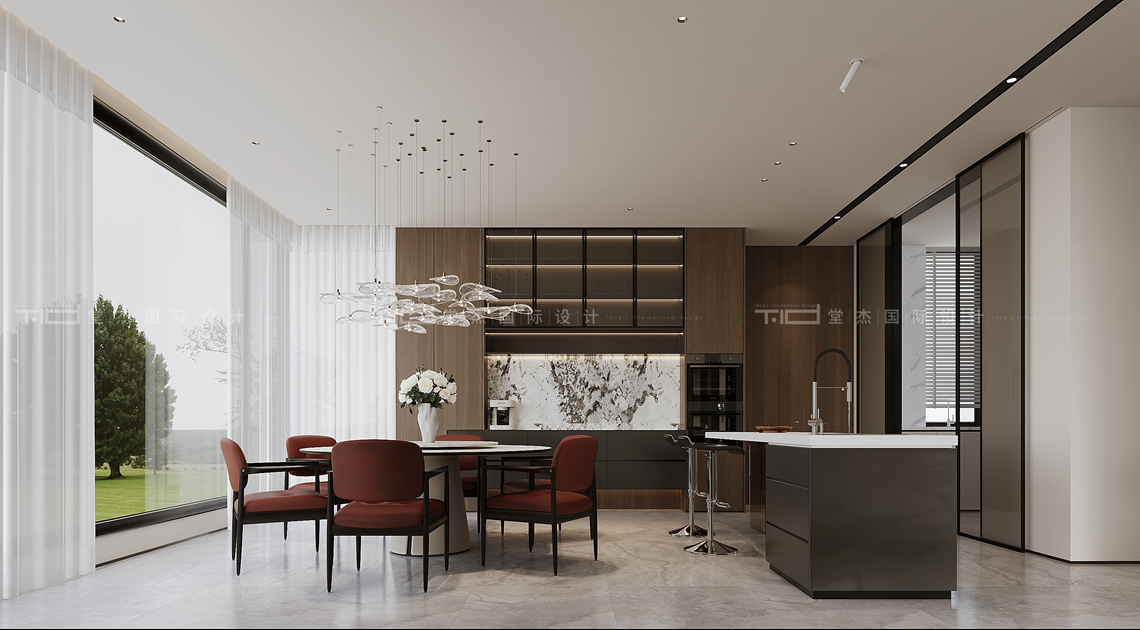 意式极简-绿城水岸-别墅-500平-装修效果图装修-别墅-极简