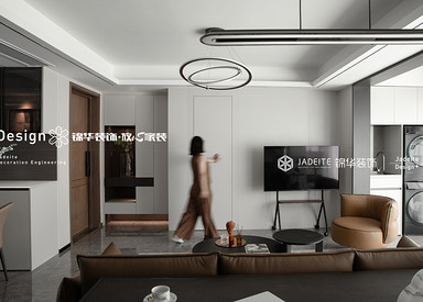 现代风格-桂语云间-三室两厅两卫-127平-装修实景图