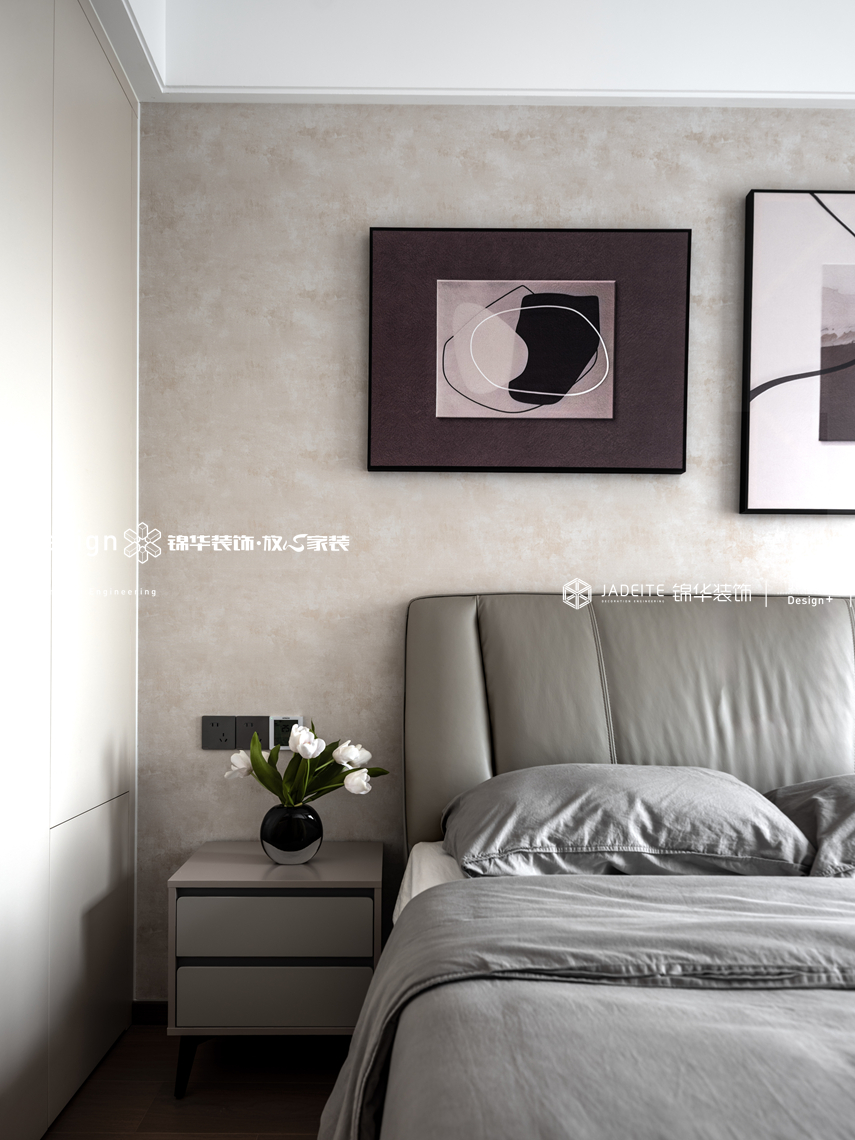 现代风格-桂语云间-三室两厅两卫-127平-装修实景图装修-四室两厅-现代简约