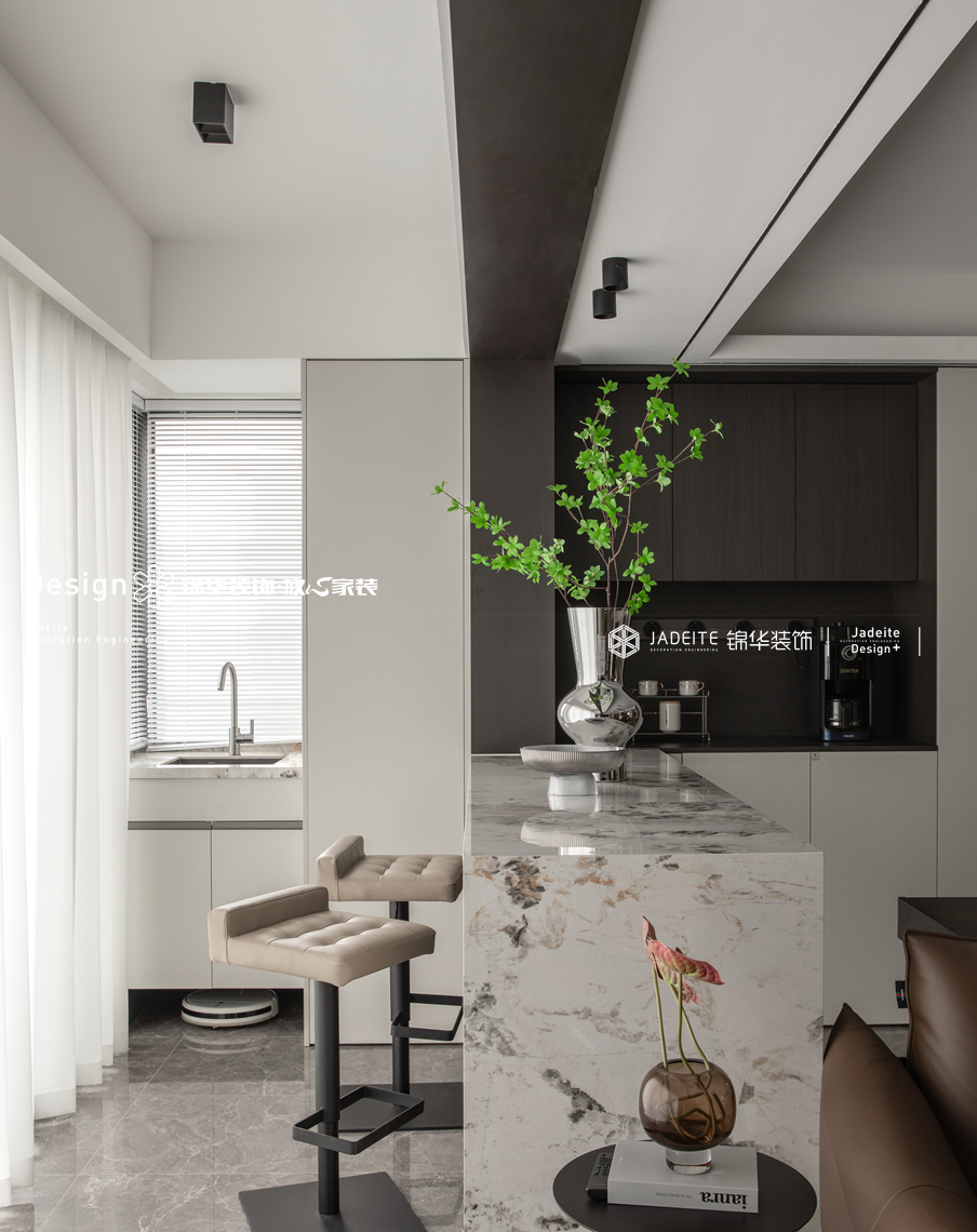 现代风格-桂语云间-三室两厅两卫-127平-装修实景图装修-四室两厅-现代简约