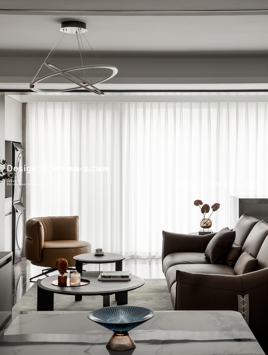 现代风格-桂语云间-三室两厅两卫-127平-装修实景图装修-四室两厅-现代简约