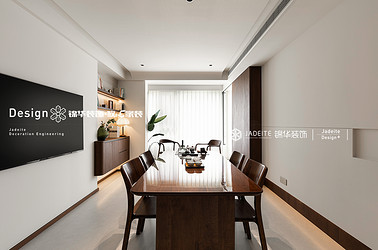 新中式-康桥悦蓉园-三室两厅两卫-89平-装修实景图