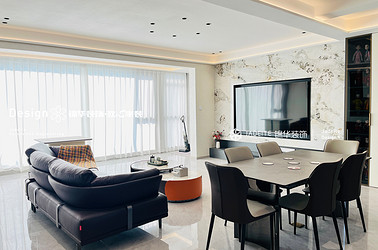 现代风格-凤屿山河-三室两厅两卫-140平-装修实景图