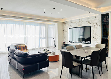 现代风格-凤屿山河-三室两厅两卫-140平-装修实景图