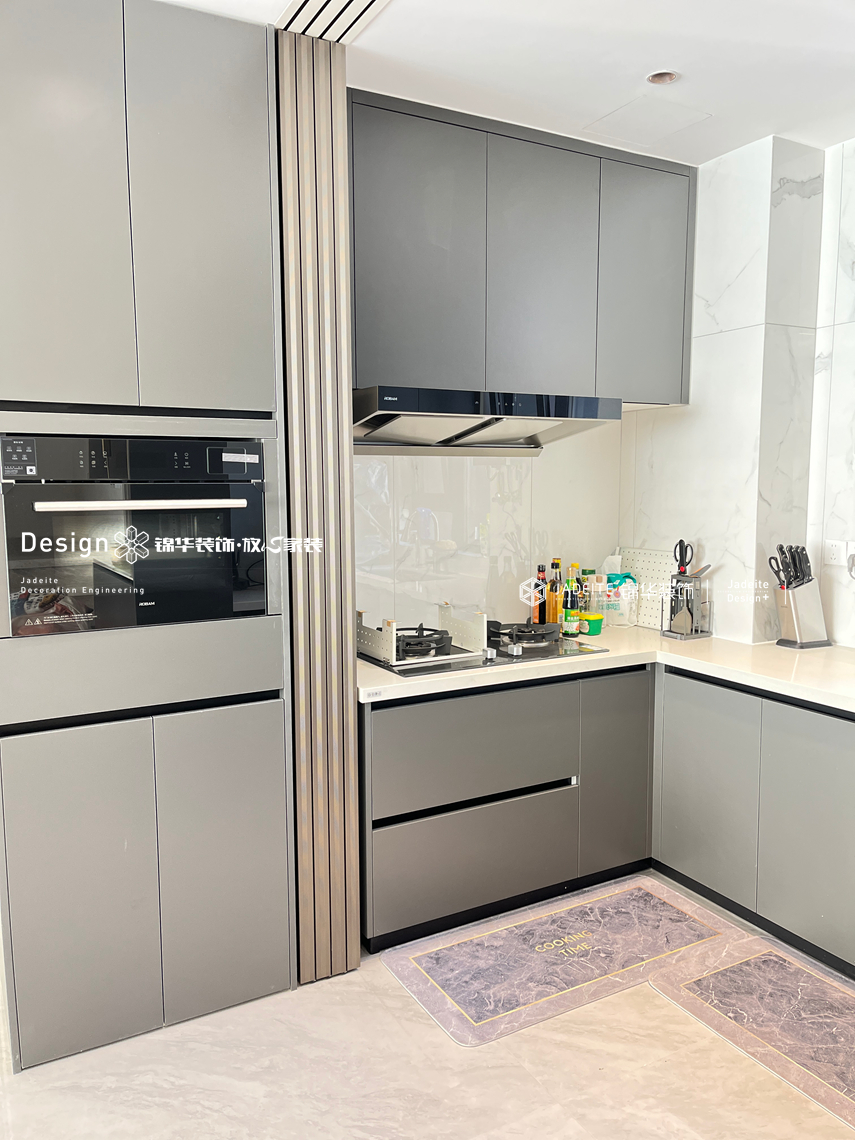 现代风格-凤屿山河-三室两厅两卫-140平-装修实景图装修-三室两厅-现代简约