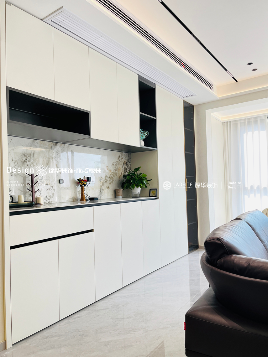 现代风格-凤屿山河-三室两厅两卫-140平-装修实景图装修-三室两厅-现代简约