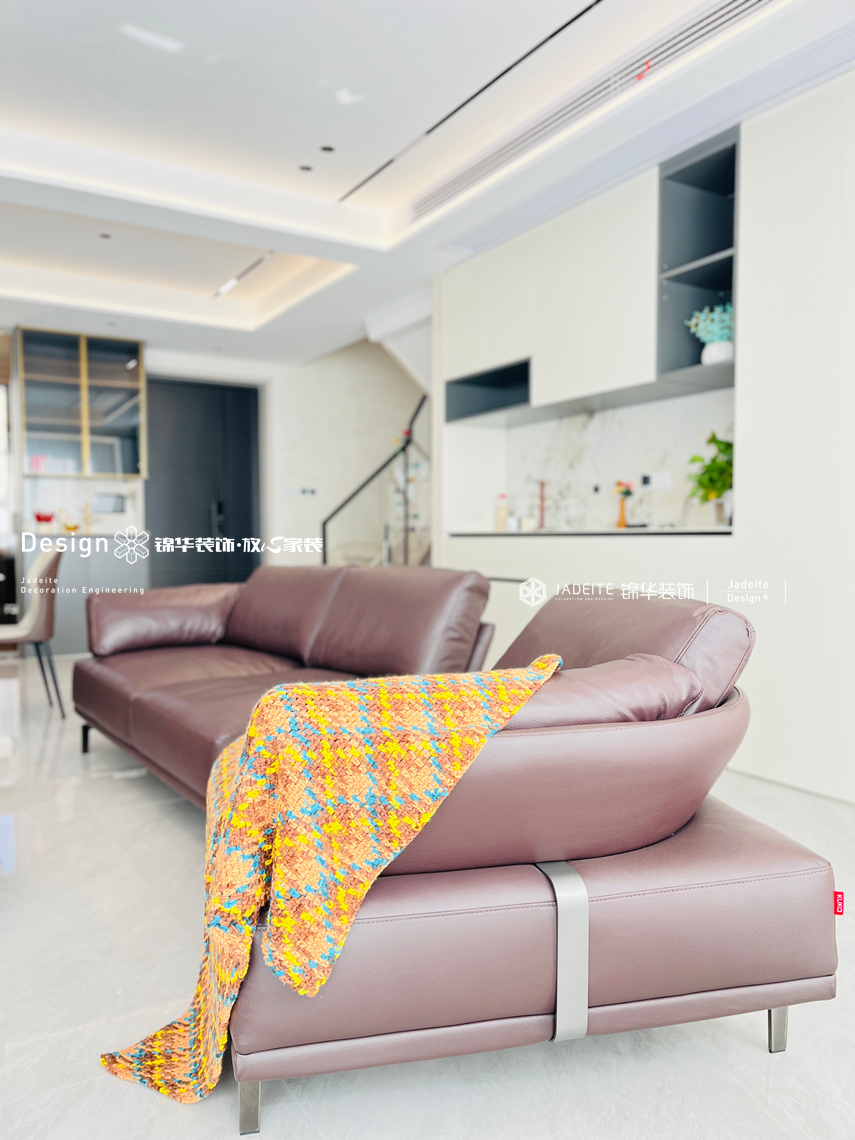 现代风格-凤屿山河-三室两厅两卫-140平-装修实景图装修-三室两厅-现代简约