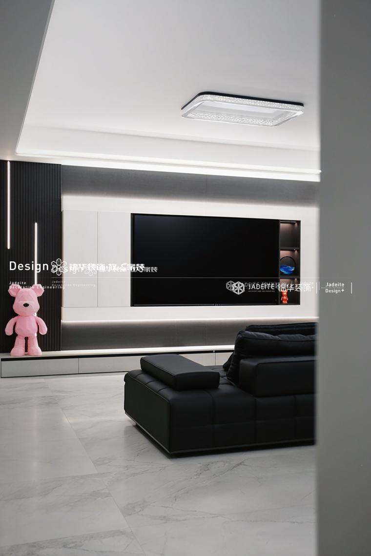 现代简约-氿悦湖山-三室两厅两卫-140平-装修实景图装修-三室两厅-现代简约