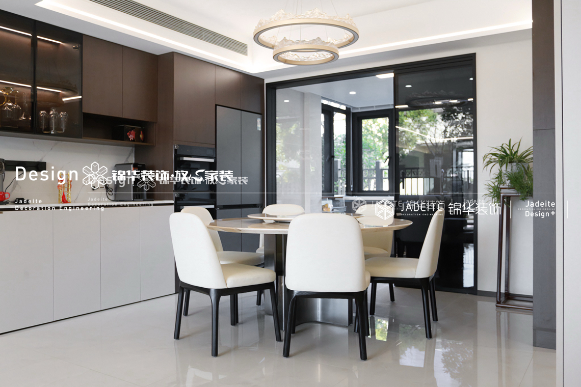 意式轻奢-保集蓝郡-三室两厅两卫-149平-装修实景图装修-三室两厅-轻奢