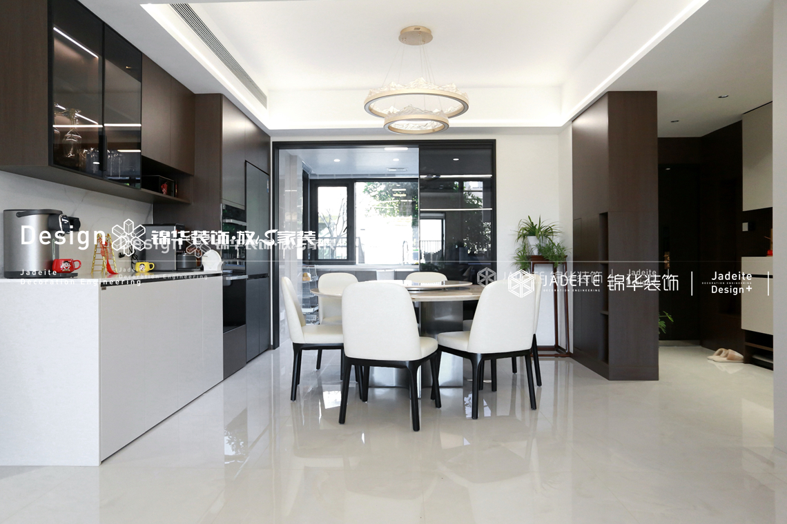 意式轻奢-保集蓝郡-三室两厅两卫-149平-装修实景图装修-三室两厅-轻奢