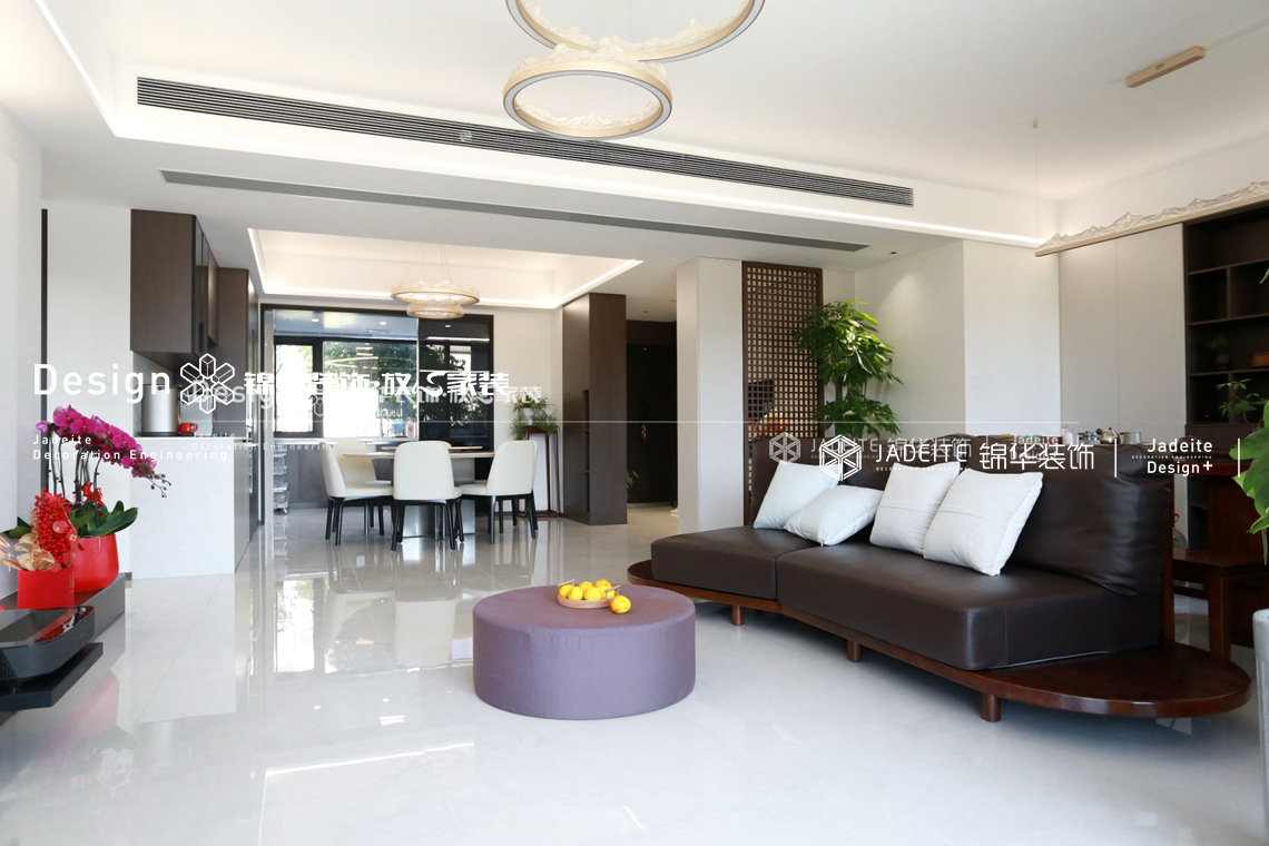 意式轻奢-保集蓝郡-三室两厅两卫-149平-装修实景图装修-三室两厅-轻奢