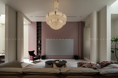 混搭风-金科-别墅-600㎡-装修实景图