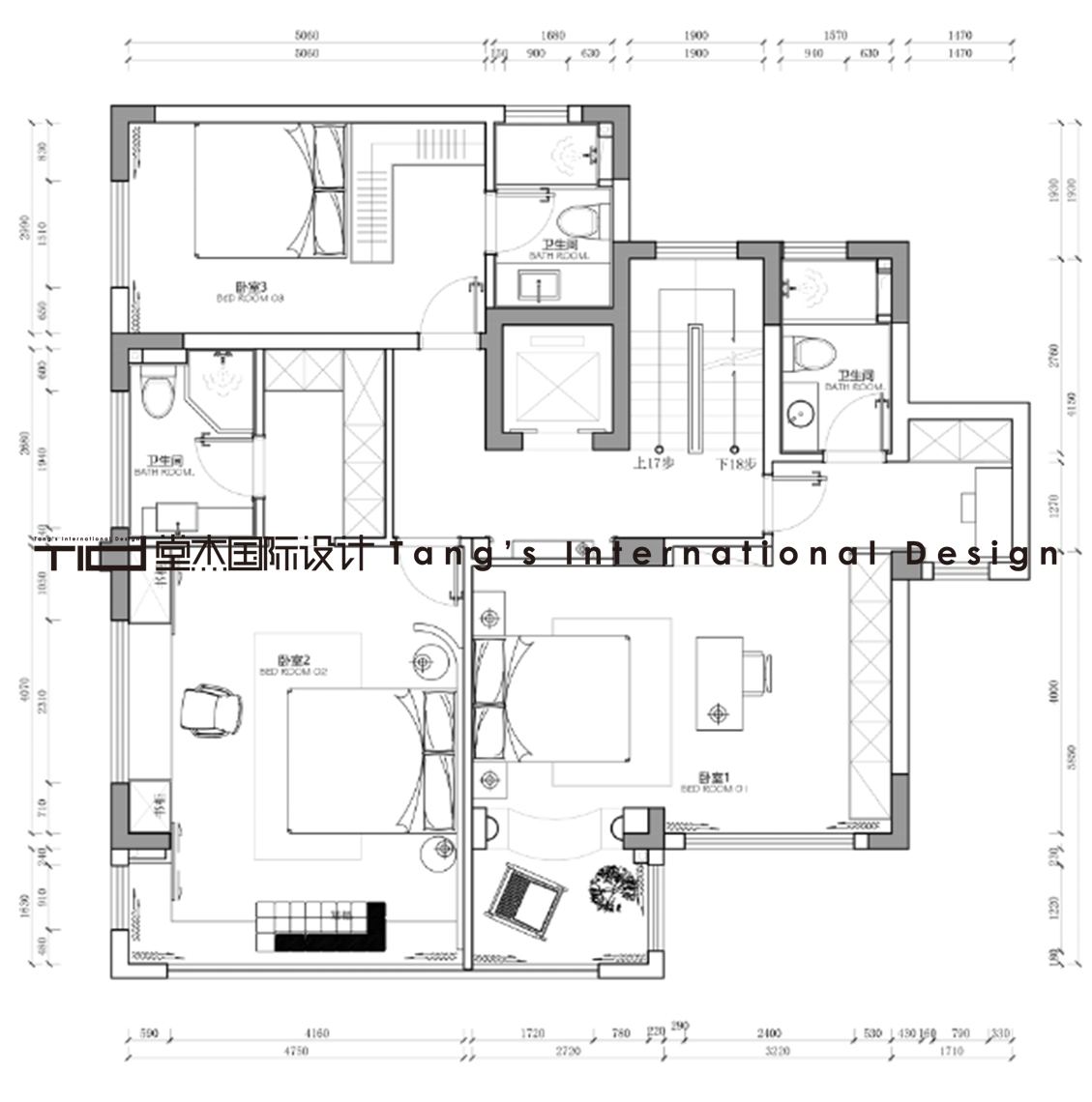 混搭风-金科-别墅-600㎡-装修实景图装修-别墅-混搭