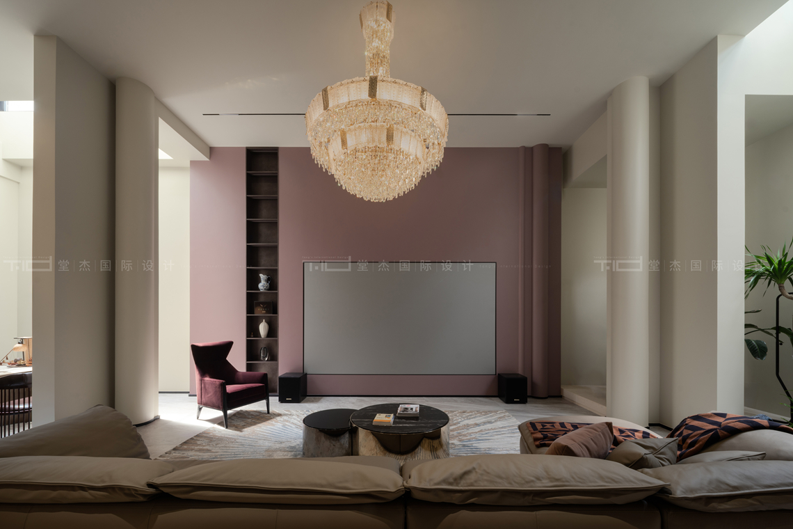 混搭风-金科-别墅-600㎡-装修实景图装修-别墅-混搭