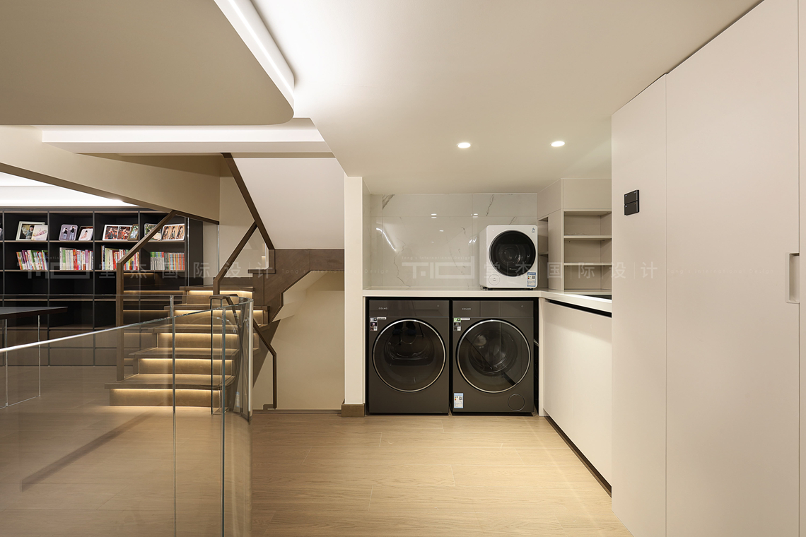 现代简约-华发四季-别墅-278平-装修实景图装修-别墅-现代简约