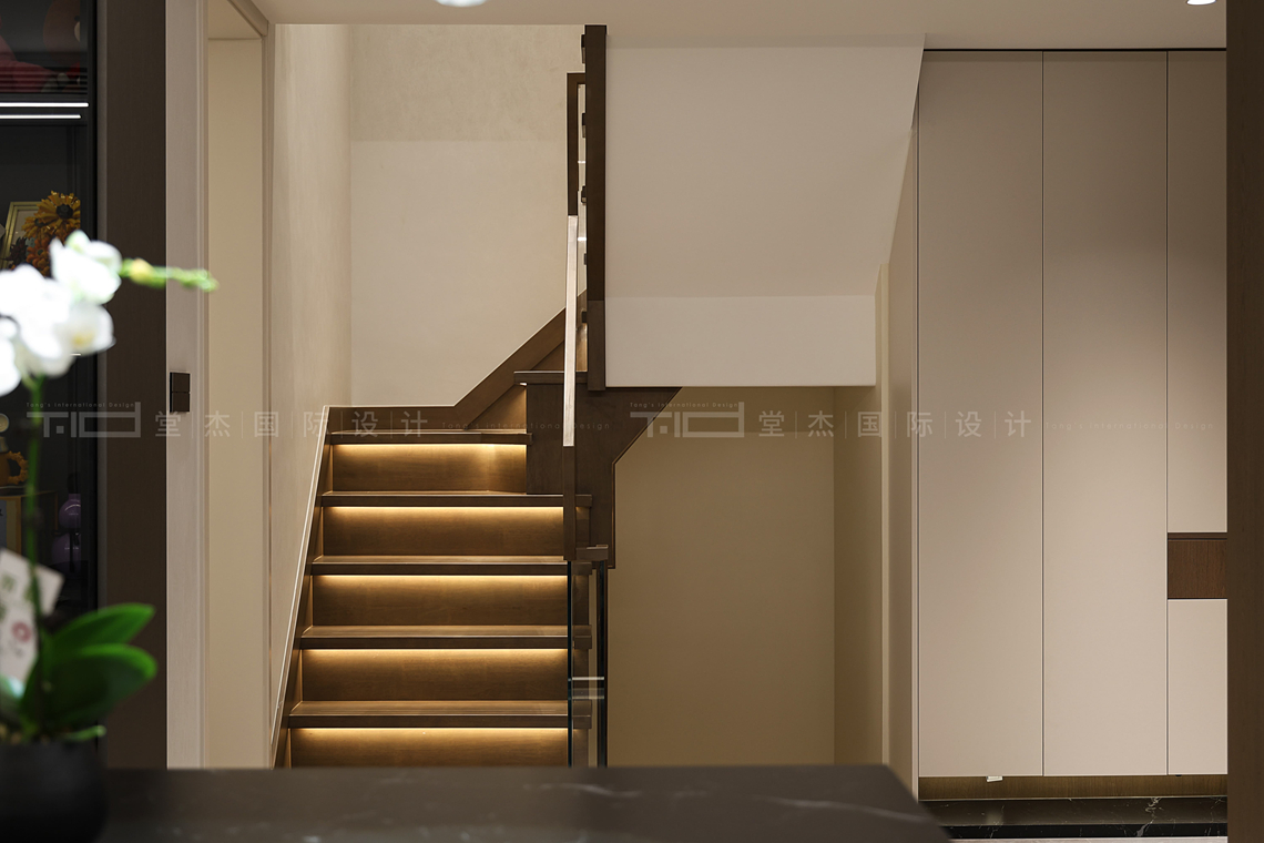 现代简约-华发四季-别墅-278平-装修实景图装修-别墅-现代简约