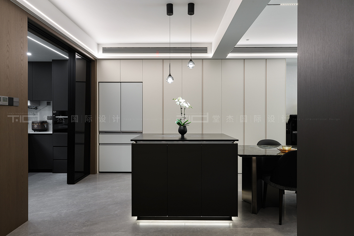 现代简约-华发四季-别墅-278平-装修实景图装修-别墅-现代简约