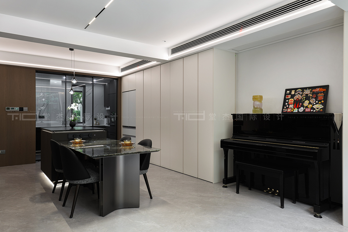 现代简约-华发四季-别墅-278平-装修实景图装修-别墅-现代简约