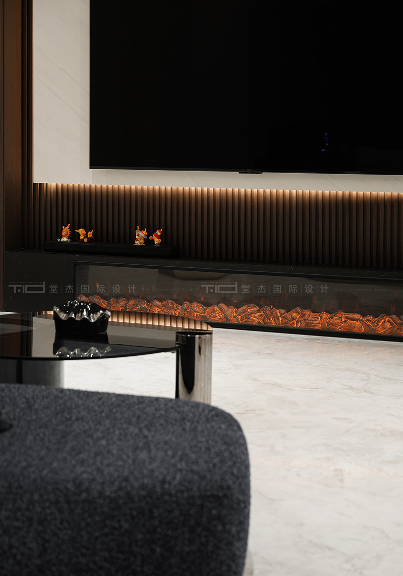 现代简约-华发四季-别墅-278平-装修实景图装修-别墅-现代简约