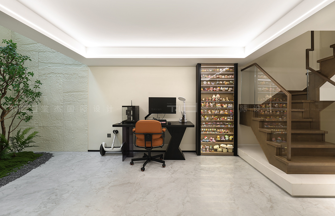 现代简约-华发四季-别墅-278平-装修实景图装修-别墅-现代简约