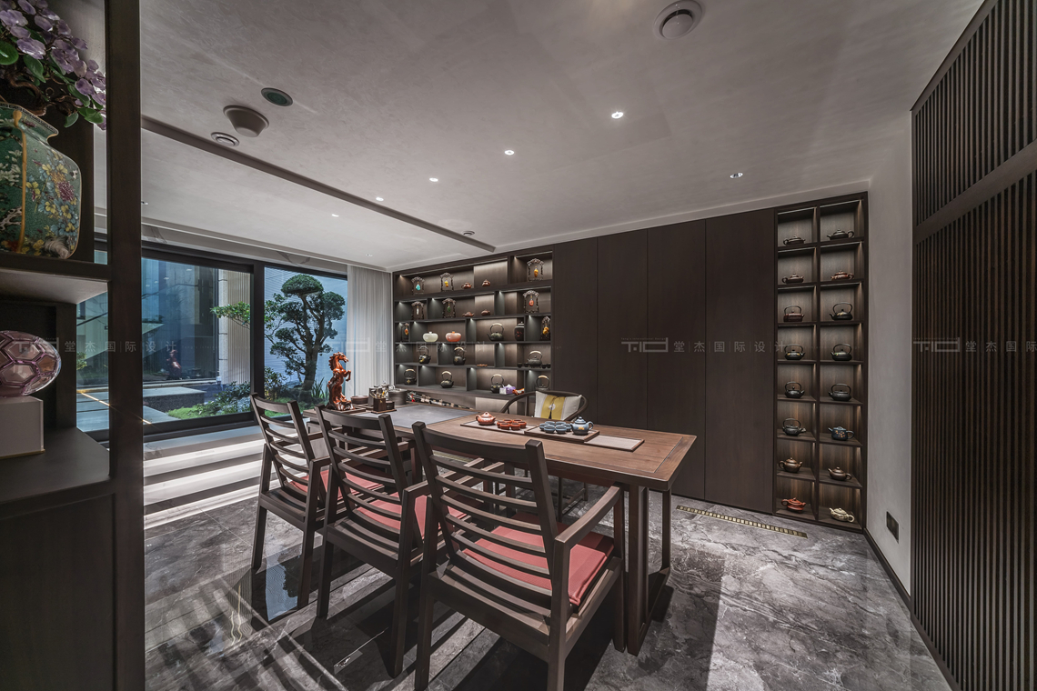 意式轻奢-路劲天御-别墅-1000平-装修实景图装修-别墅-轻奢