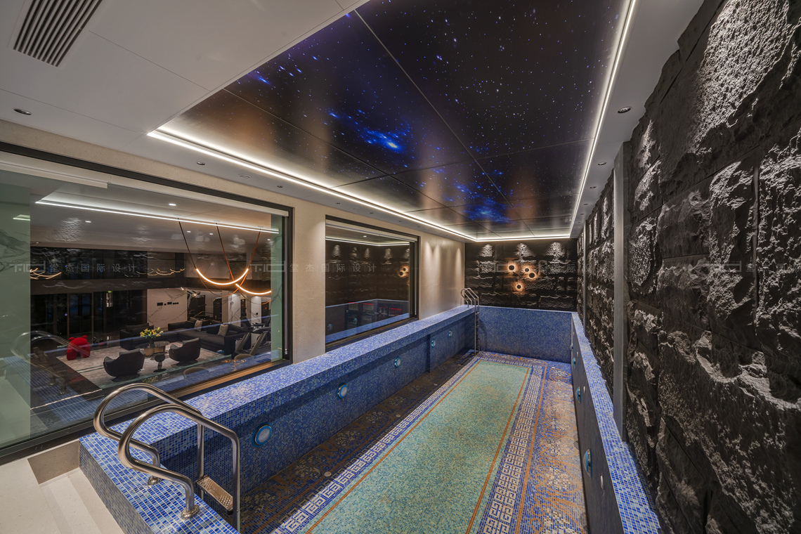 意式轻奢-路劲天御-别墅-1000平-装修实景图装修-别墅-轻奢