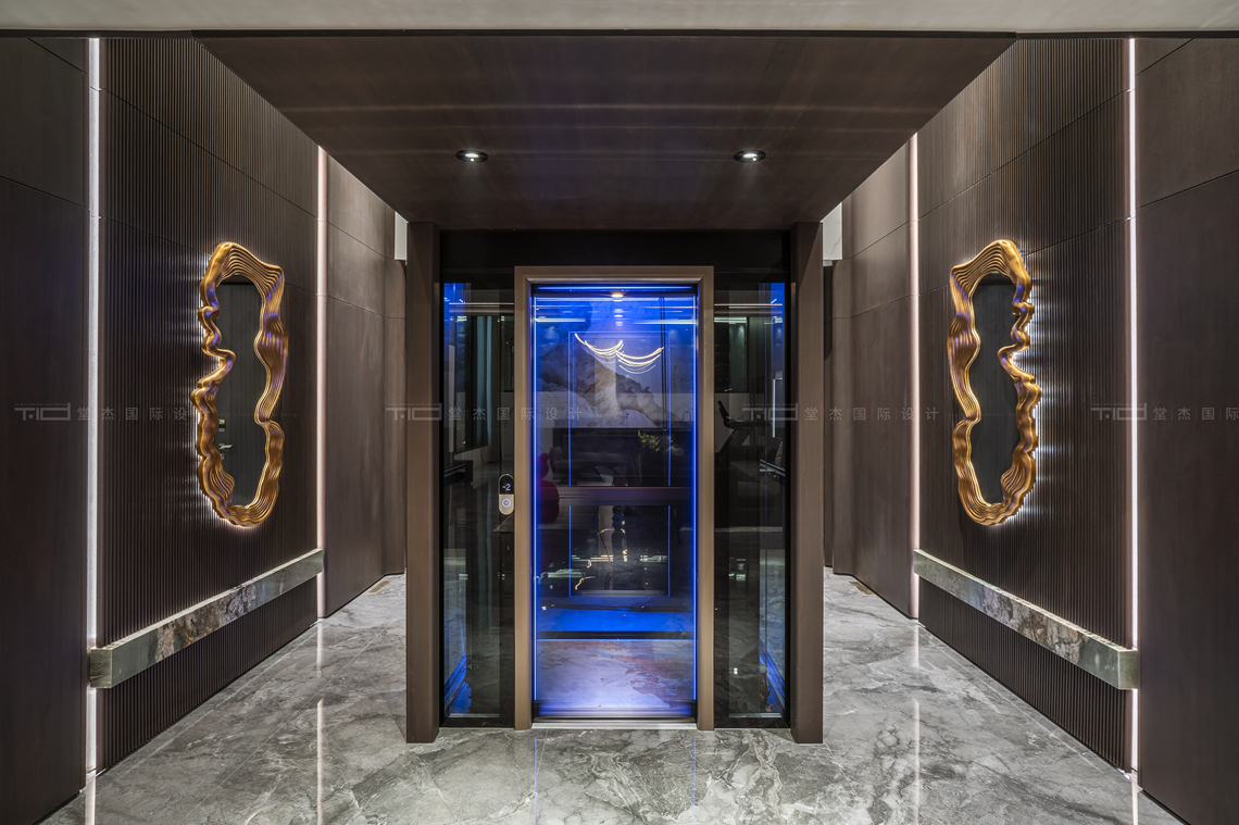 意式轻奢-路劲天御-别墅-1000平-装修实景图装修-别墅-轻奢