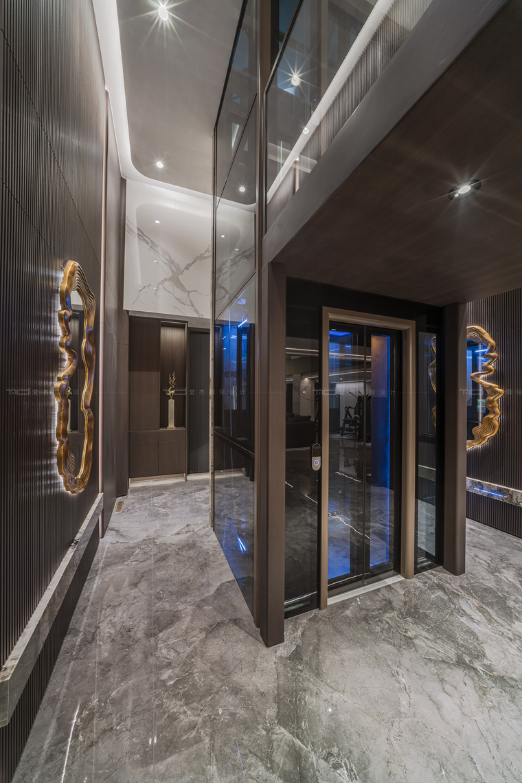 意式轻奢-路劲天御-别墅-1000平-装修实景图装修-别墅-轻奢