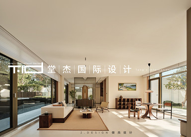 自然风-半山-别墅-装修实景图