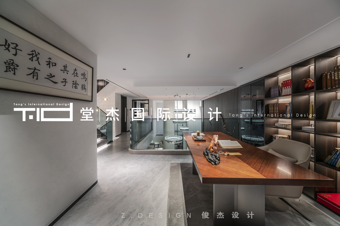 意式轻奢-桃花源-别墅-装修实景图装修-别墅-轻奢