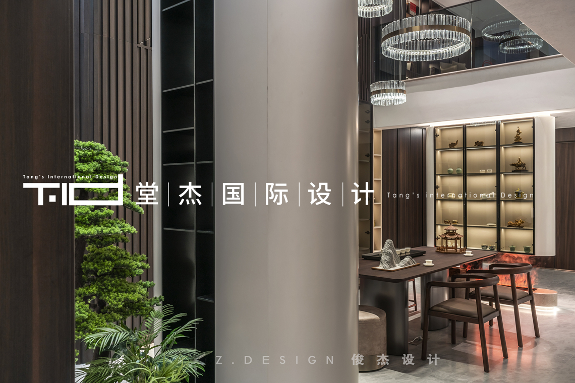 意式轻奢-桃花源-别墅-装修实景图装修-别墅-轻奢