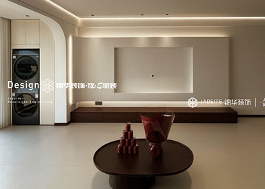 奶油中古-中梁国宾府-四室两厅两卫-135平-装修实景图