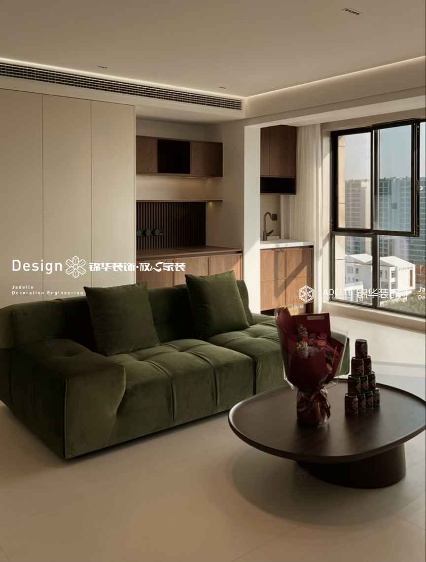 奶油中古-中梁国宾府-四室两厅两卫-135平-装修实景图装修-四室两厅-中古