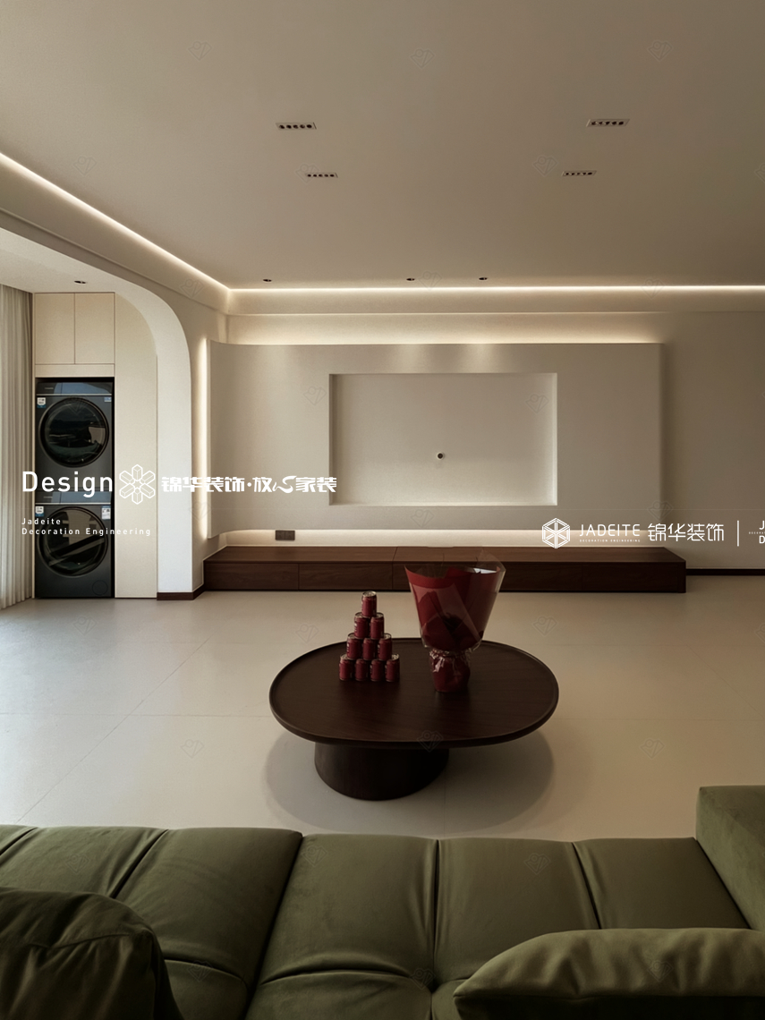 奶油中古-中梁国宾府-四室两厅两卫-135平-装修实景图装修-四室两厅-中古