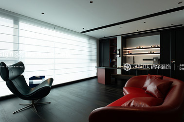 现代美式-中信泰富玖著-三室两厅复式-125平-装修实景图