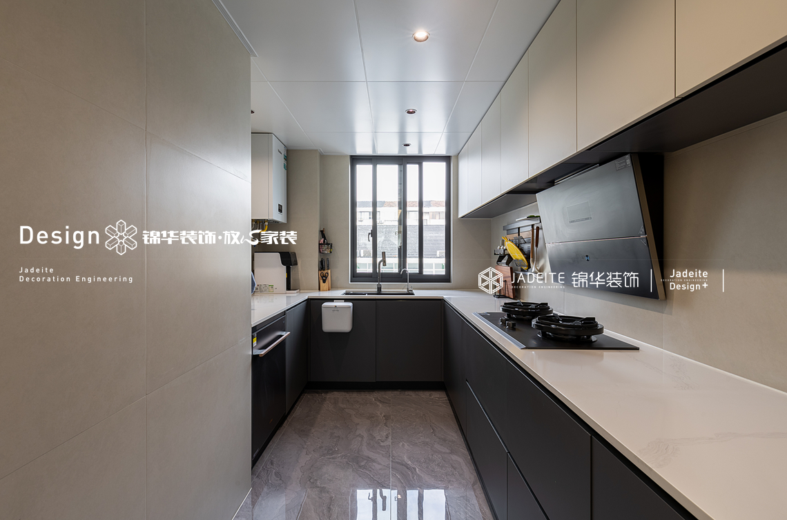 现代风格-虹桥五村-三室两厅二卫-140平-装修实景图装修-三室两厅-现代简约