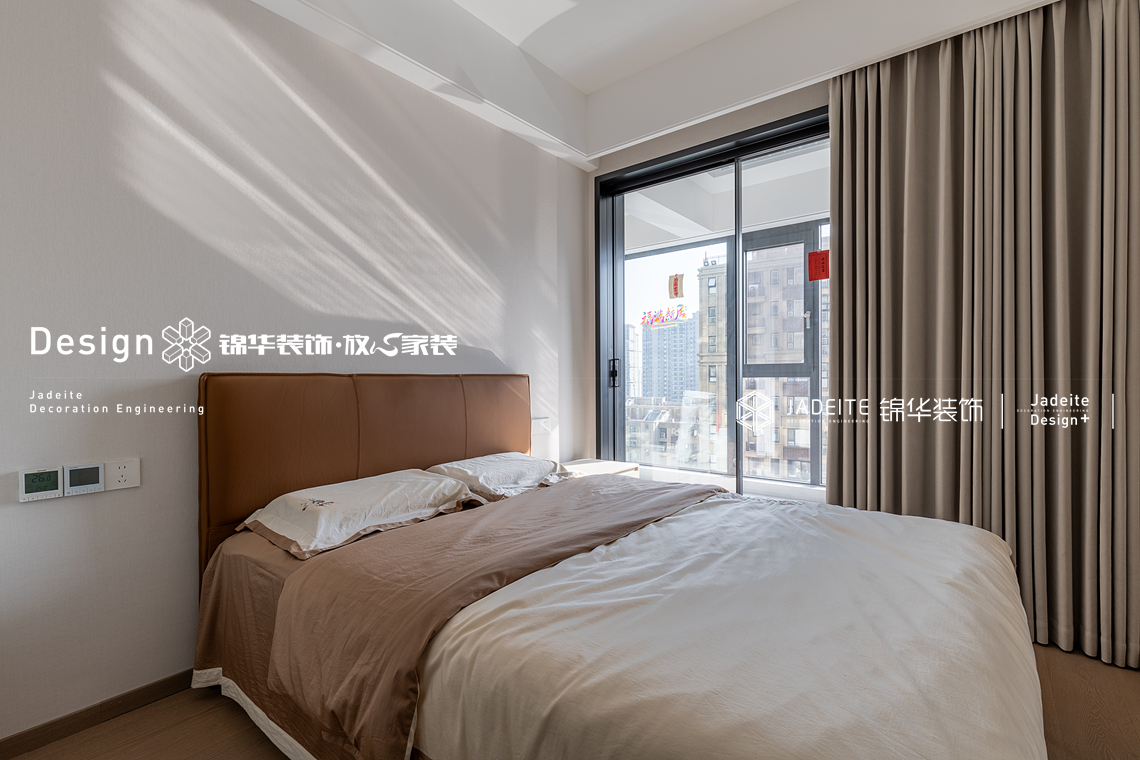 现代风格-长江天宸-三室两厅二卫-140平-装修实景图装修-三室两厅-现代简约