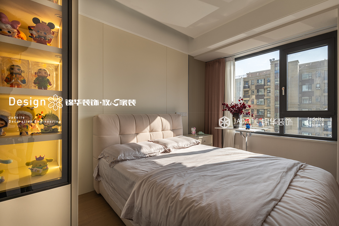 现代风格-长江天宸-三室两厅二卫-140平-装修实景图装修-三室两厅-现代简约