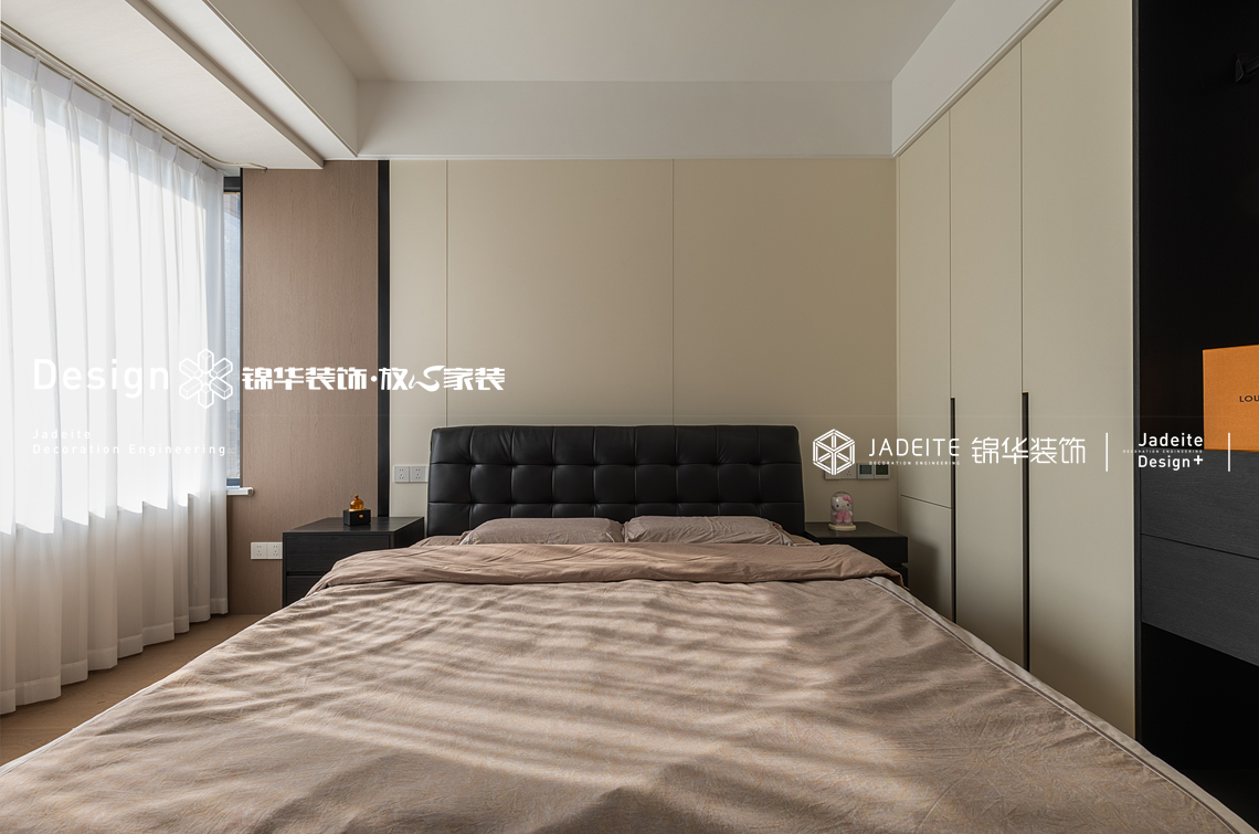 现代风格-长江天宸-三室两厅二卫-140平-装修实景图装修-三室两厅-现代简约