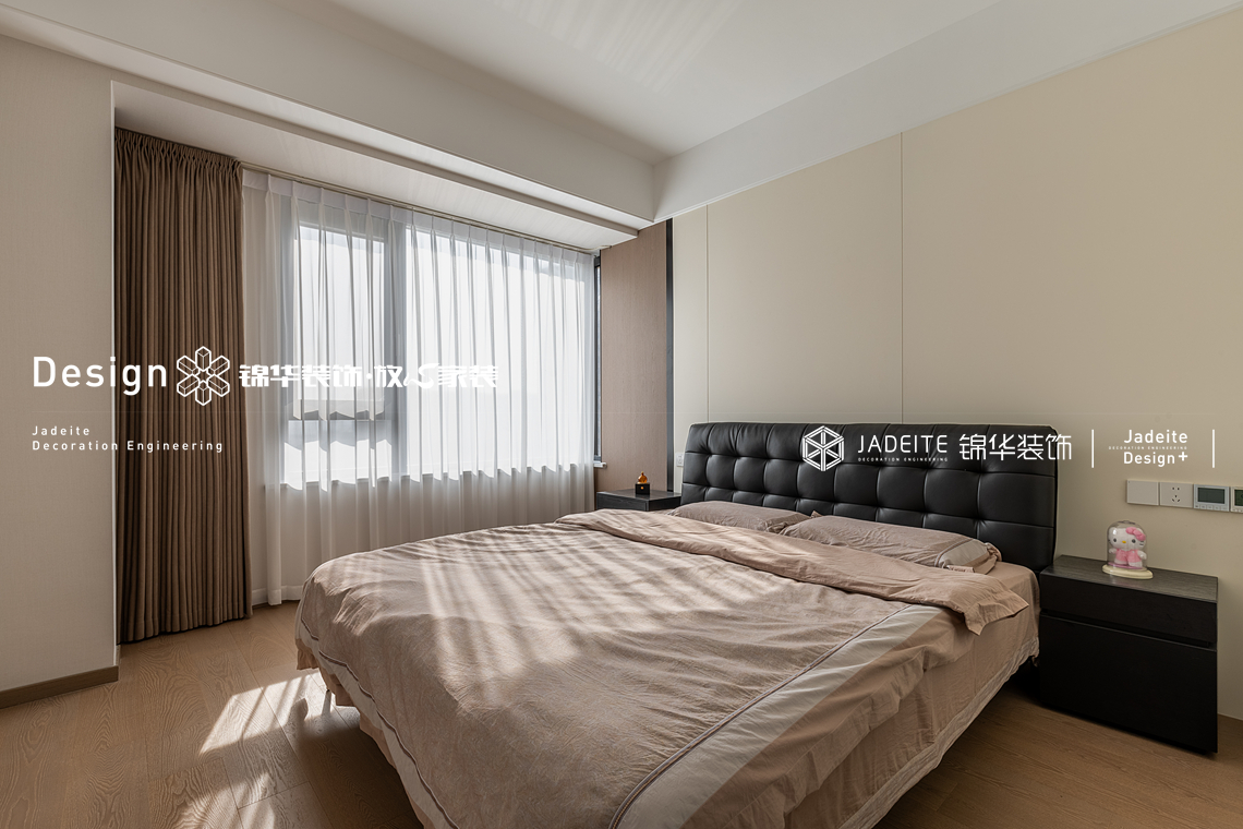 现代风格-长江天宸-三室两厅二卫-140平-装修实景图装修-三室两厅-现代简约