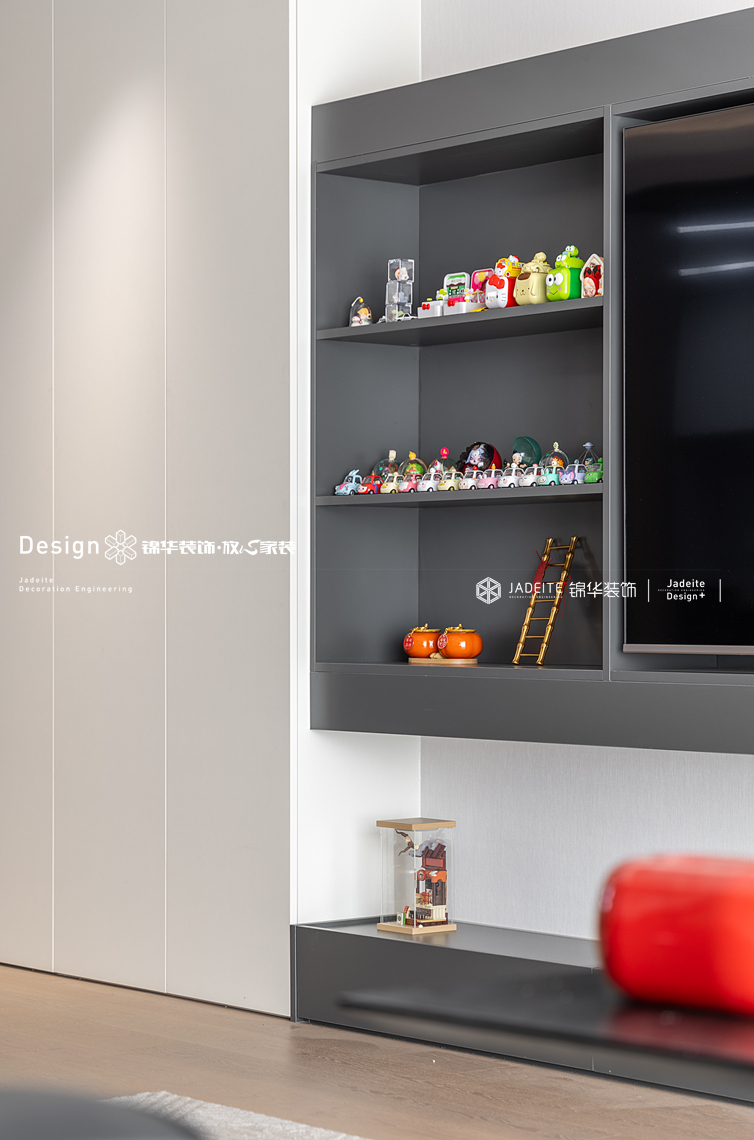 现代风格-长江天宸-三室两厅二卫-140平-装修实景图装修-三室两厅-现代简约