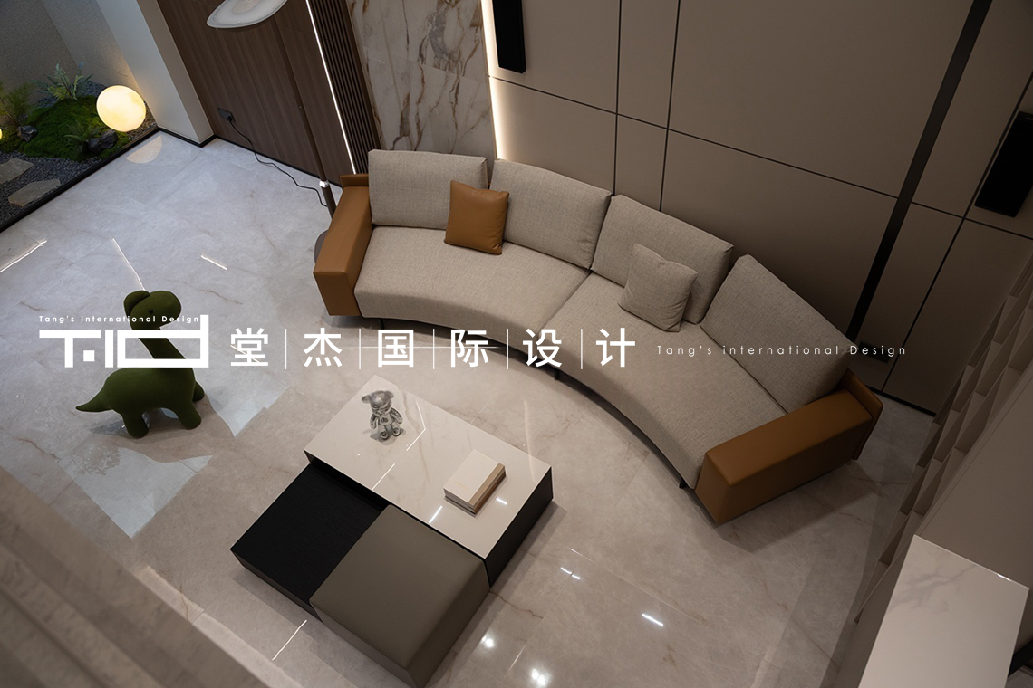 现代轻奢-金科蠡湖-复式-350平-装修实景图装修-跃层复式-轻奢