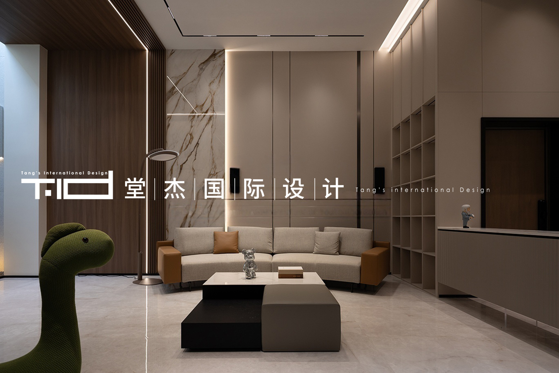 现代轻奢-金科蠡湖-复式-350平-装修实景图装修-跃层复式-轻奢