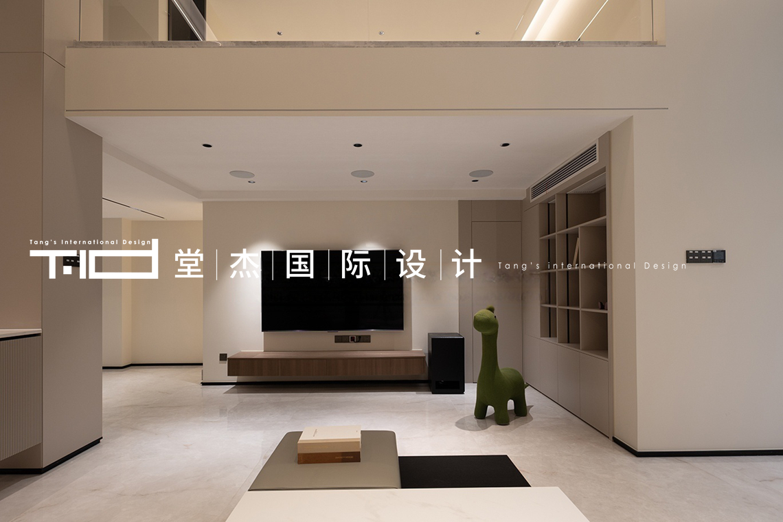 现代轻奢-金科蠡湖-复式-350平-装修实景图