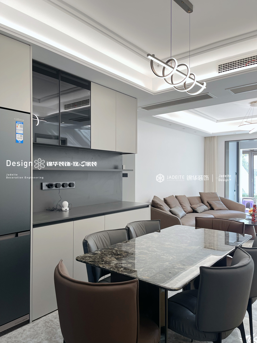 现代简约-恒大御景半岛-四室两厅两卫-140平-装修实景图装修-四室两厅-现代简约