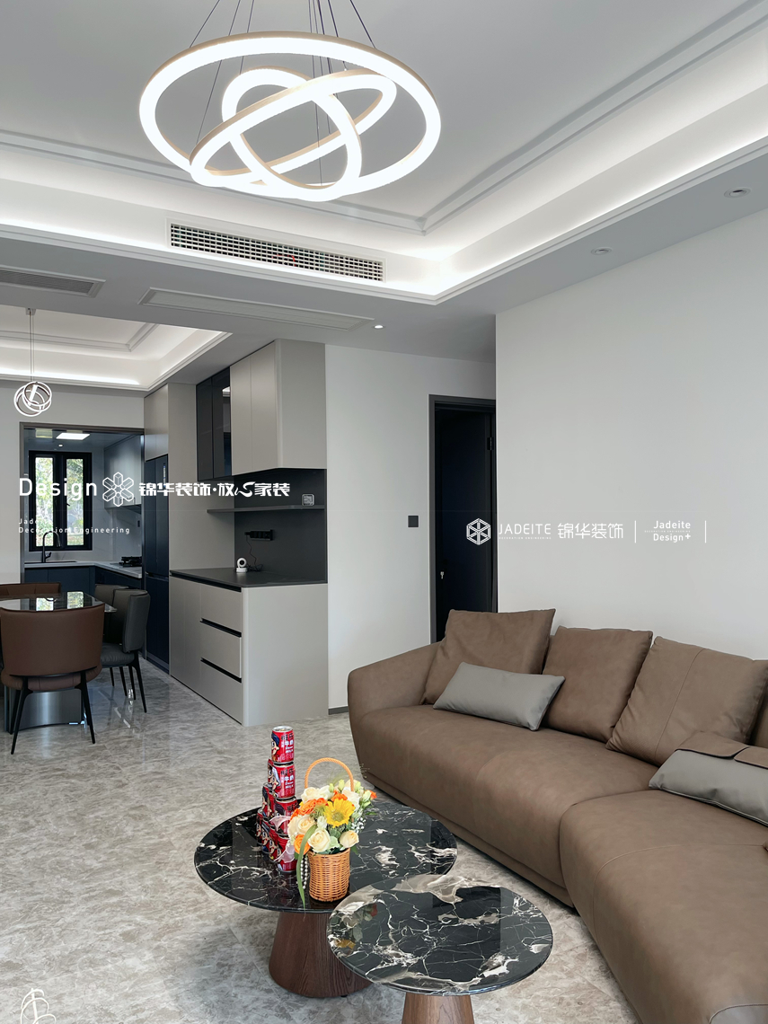 现代简约-恒大御景半岛-四室两厅两卫-140平-装修实景图装修-四室两厅-现代简约