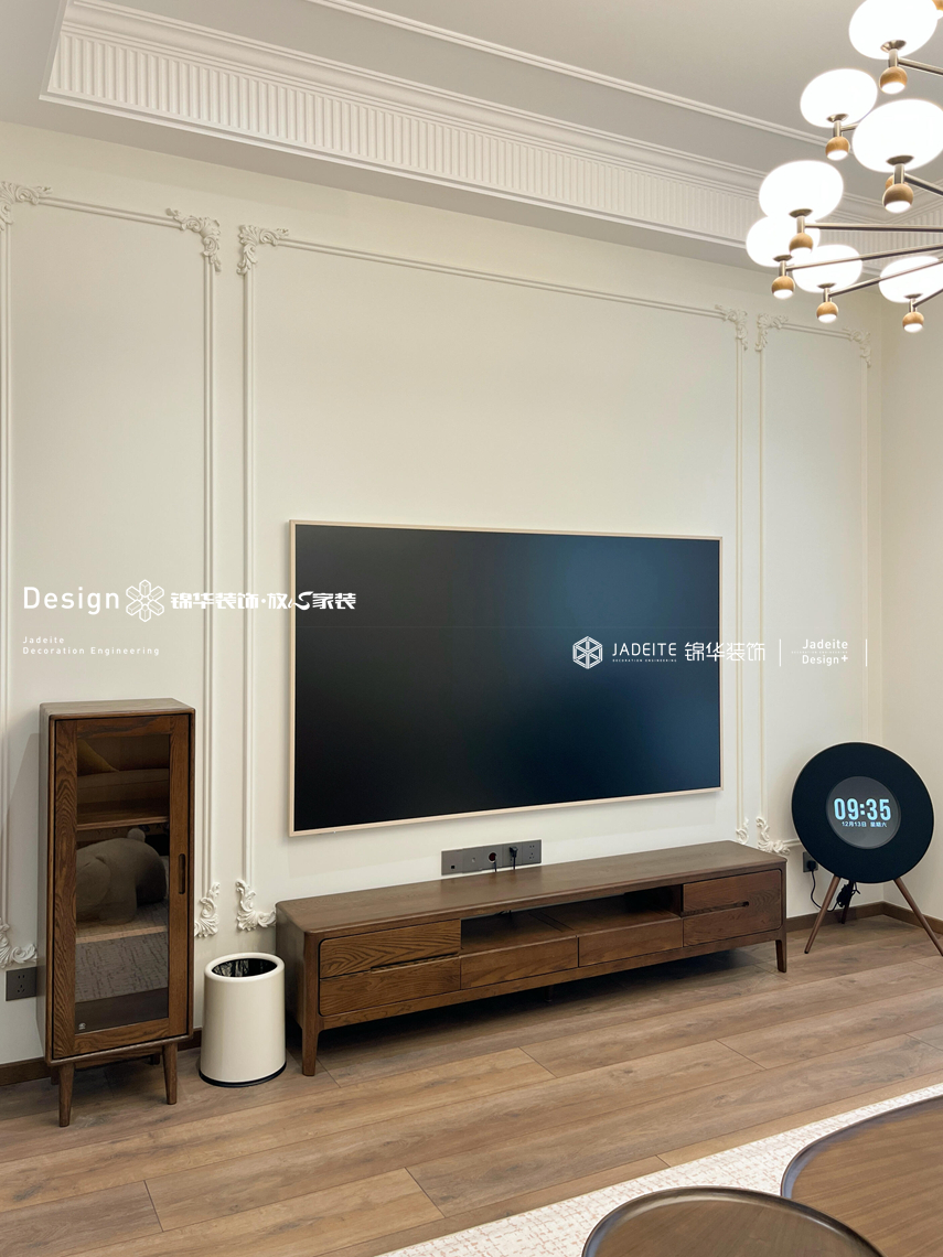 中古风-中天城市花园-四室两厅两卫-206平-装修实景图装修-四室两厅-中古